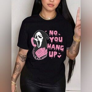 Scream ghost face tee shirt